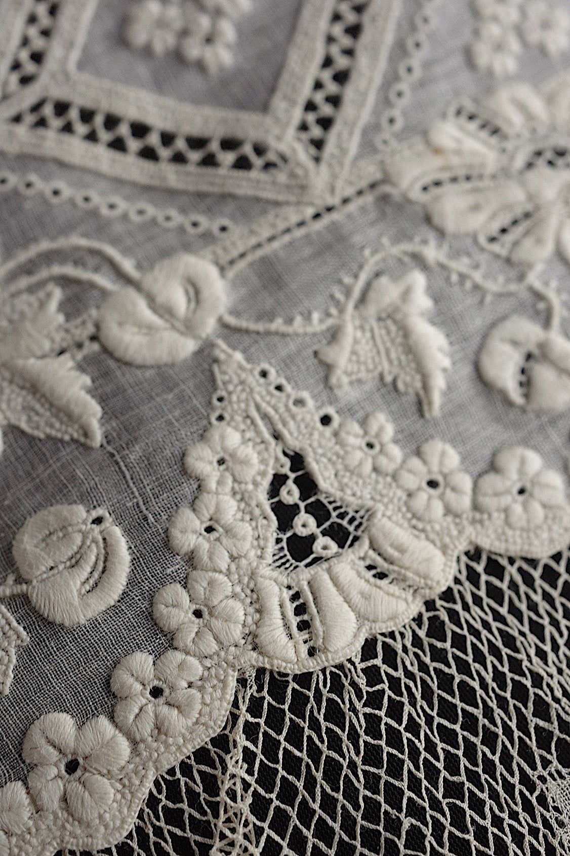 アンティークハンカチ　mouchoir ancin　1