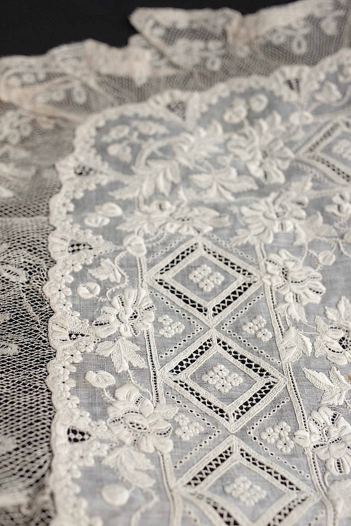 アンティークハンカチ　mouchoir ancin　1