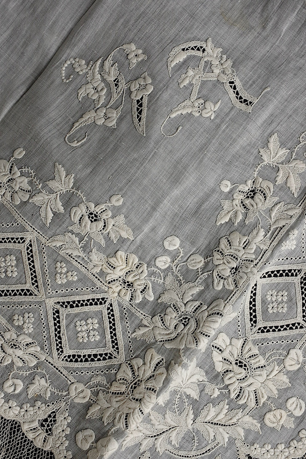 アンティークハンカチ　mouchoir ancin　1