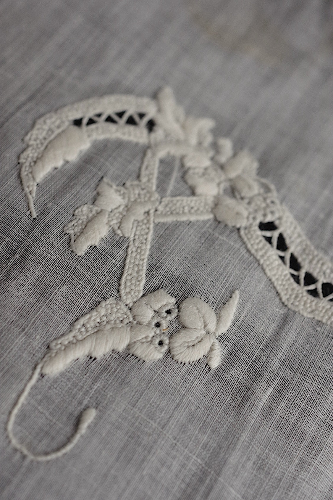 アンティークハンカチ　mouchoir ancin　1