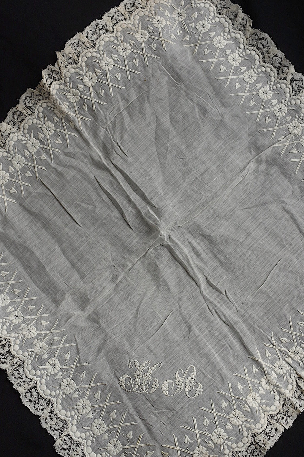 アンティークハンカチ　mouchoir ancin　2