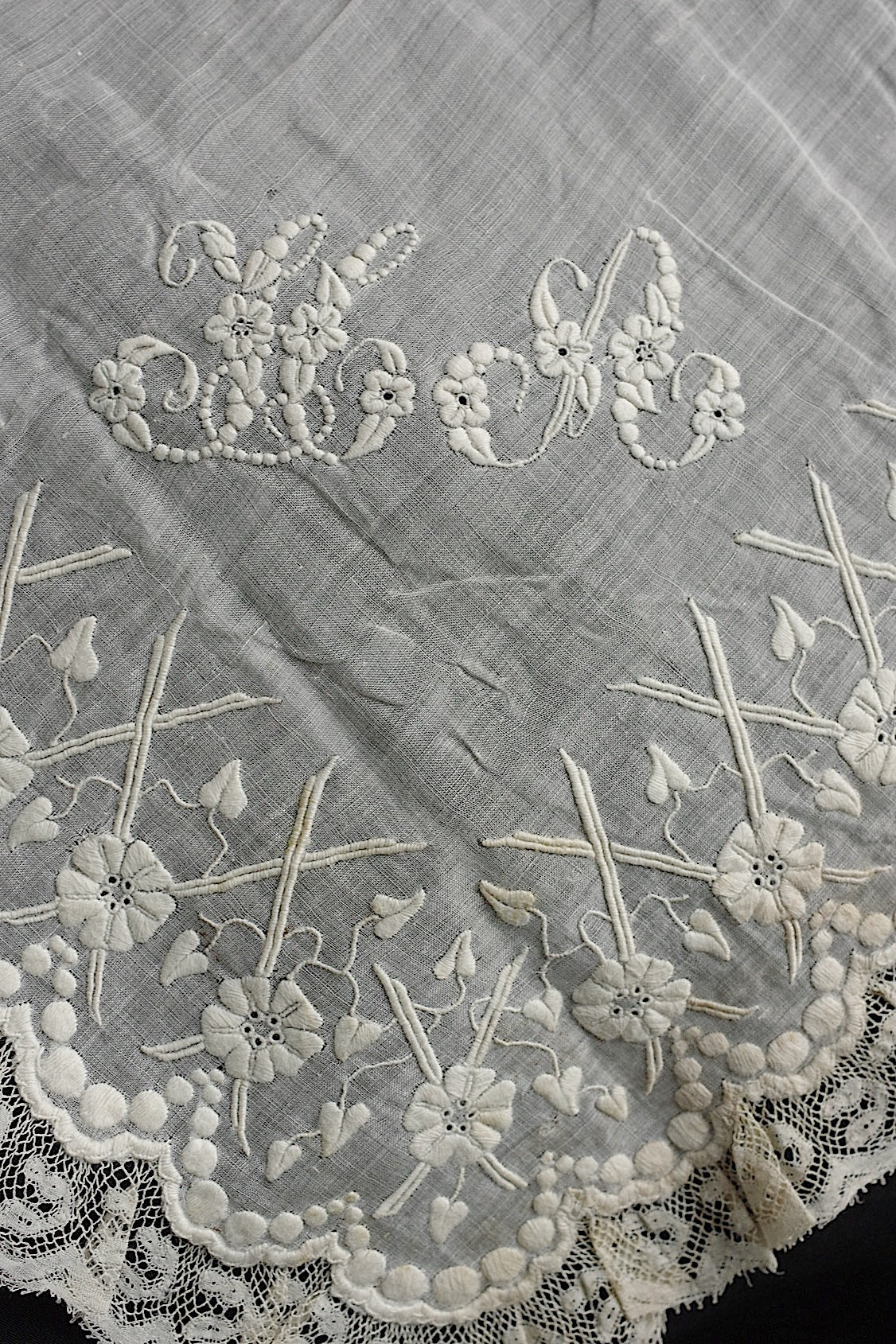 アンティークハンカチ　mouchoir ancin　2