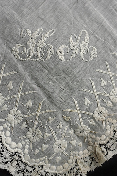 アンティークハンカチ　mouchoir ancin　2