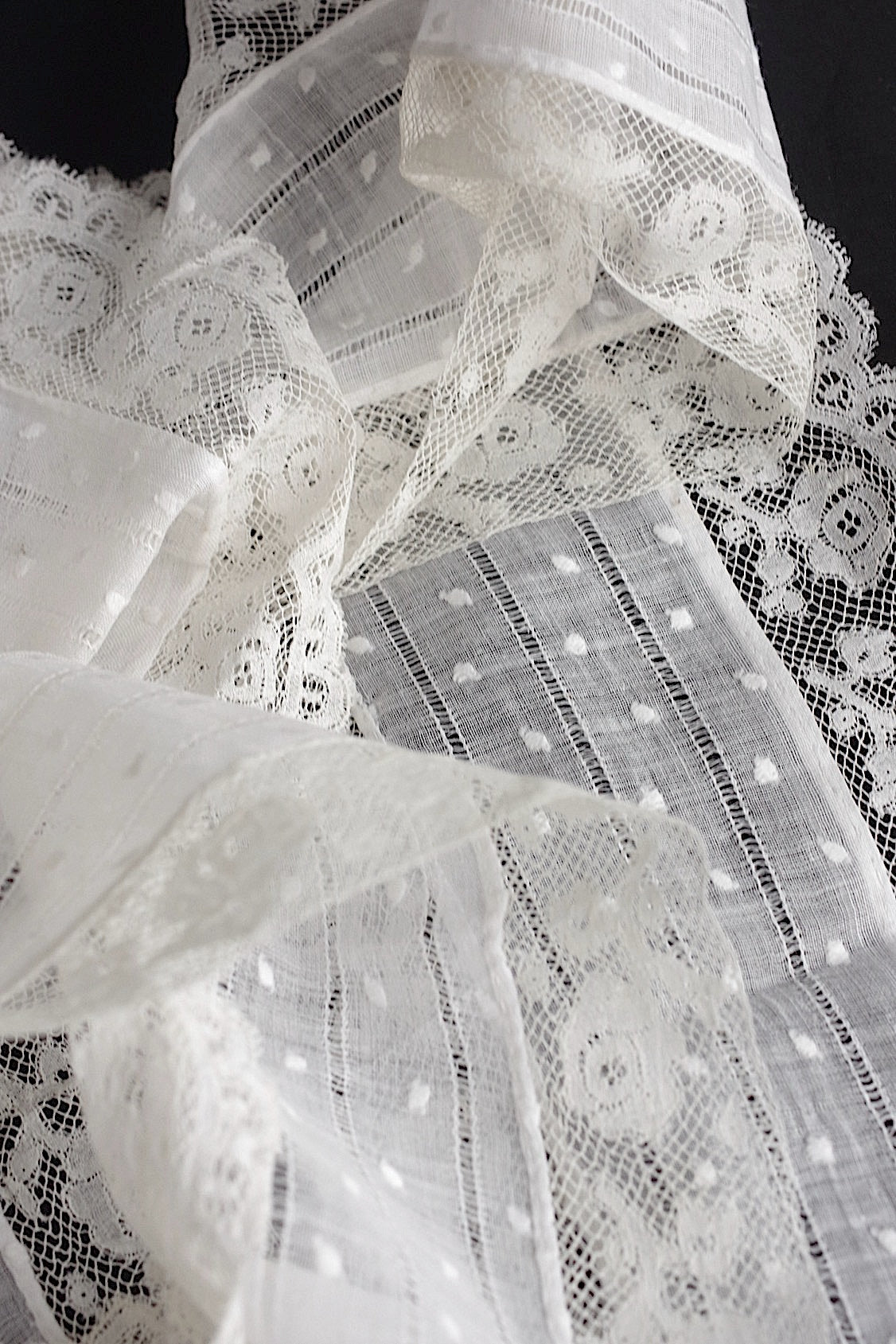 アンティークレース　dentelle ancinne　304cm