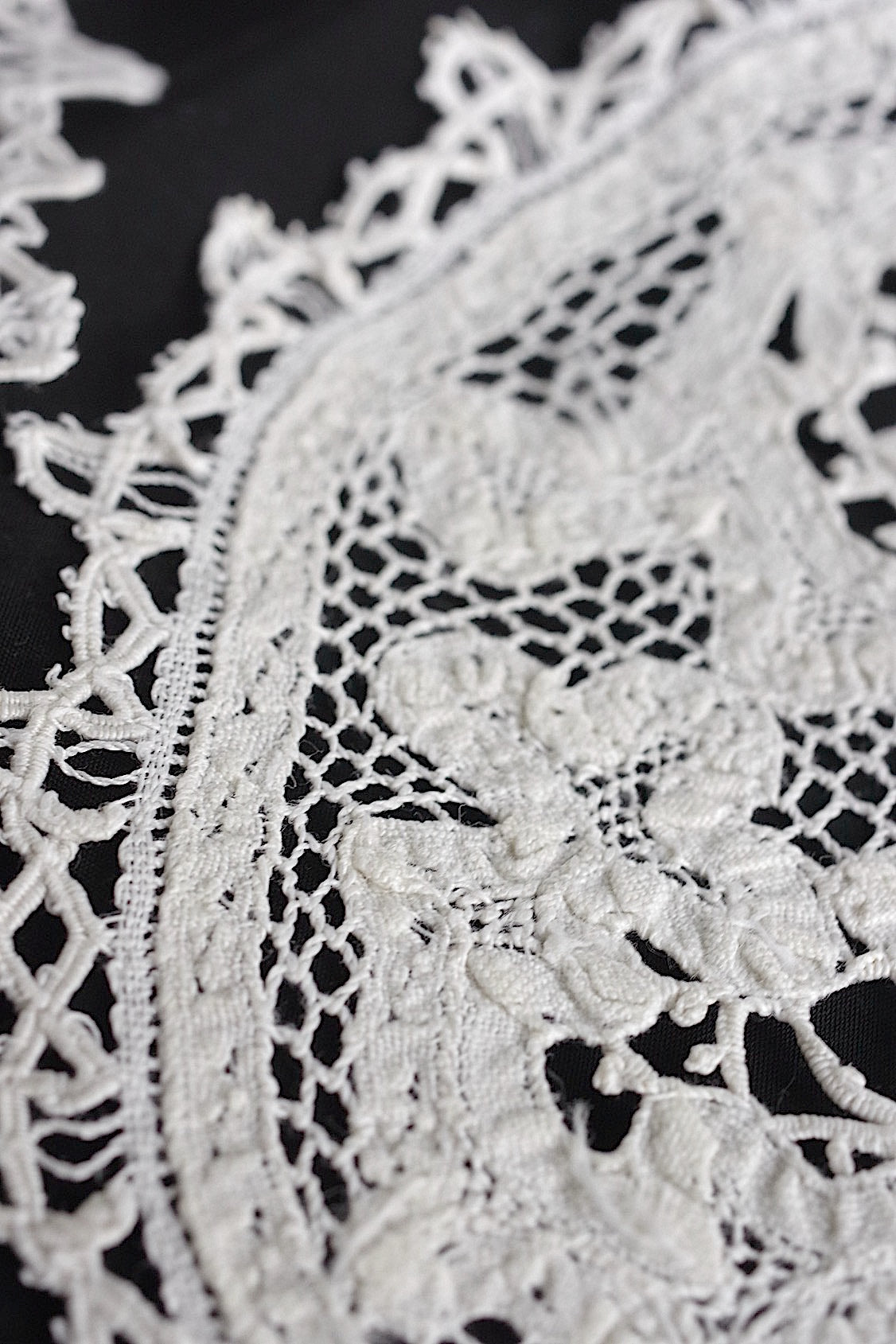 アンティークレース　dentelle ancinne　napperon 10pieces