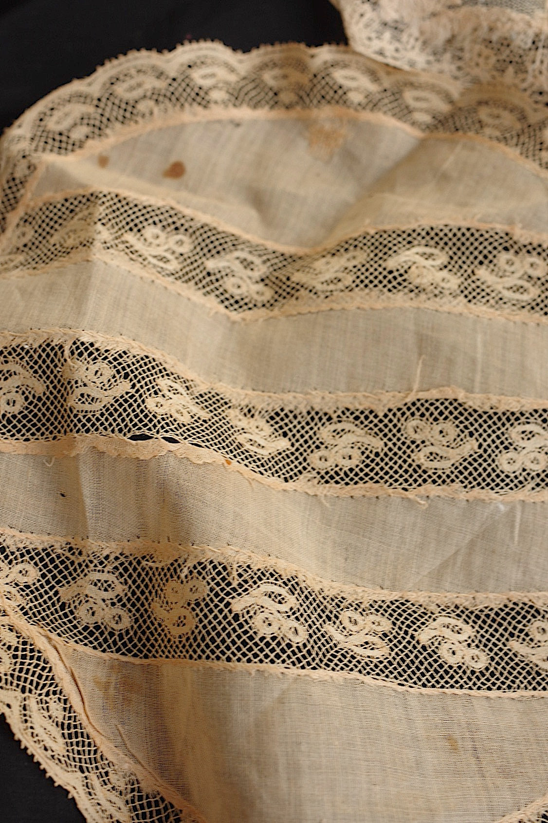 アンティークレース　dentelle ancinne　napperon 17pieces