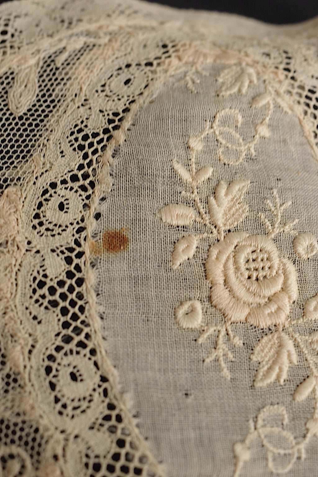 アンティークレース　dentelle ancinne　napperon 17pieces