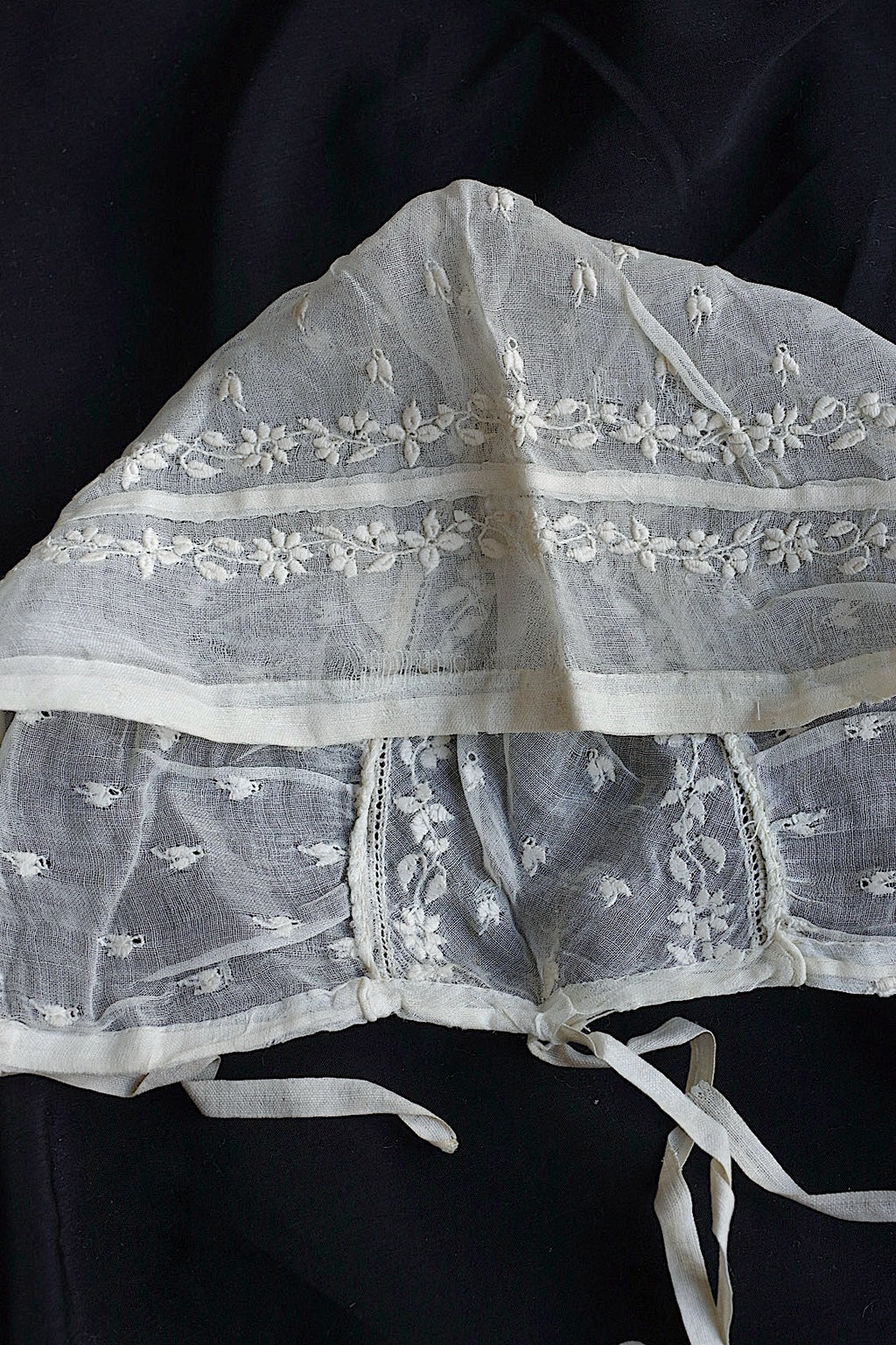 アンティークレース　dentelle ancinne　bonnet