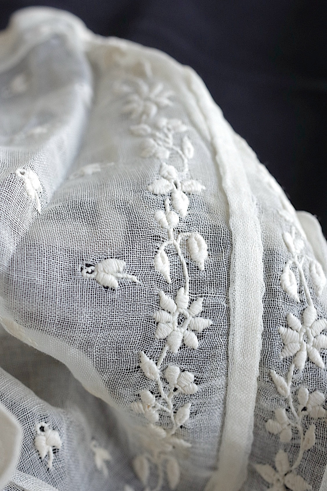 アンティークレース　dentelle ancinne　bonnet