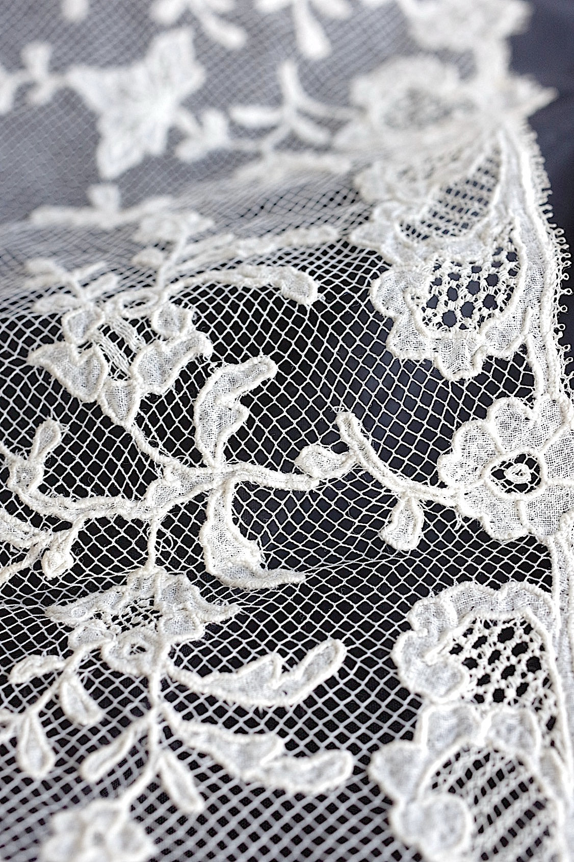 アンティークレース　dentelle ancinne　四角