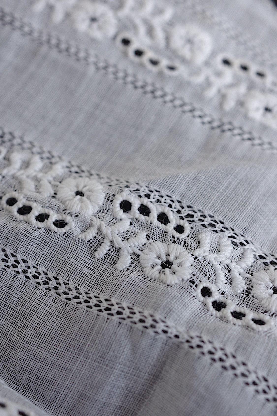 アンティークレース　dentelle ancinne　２種