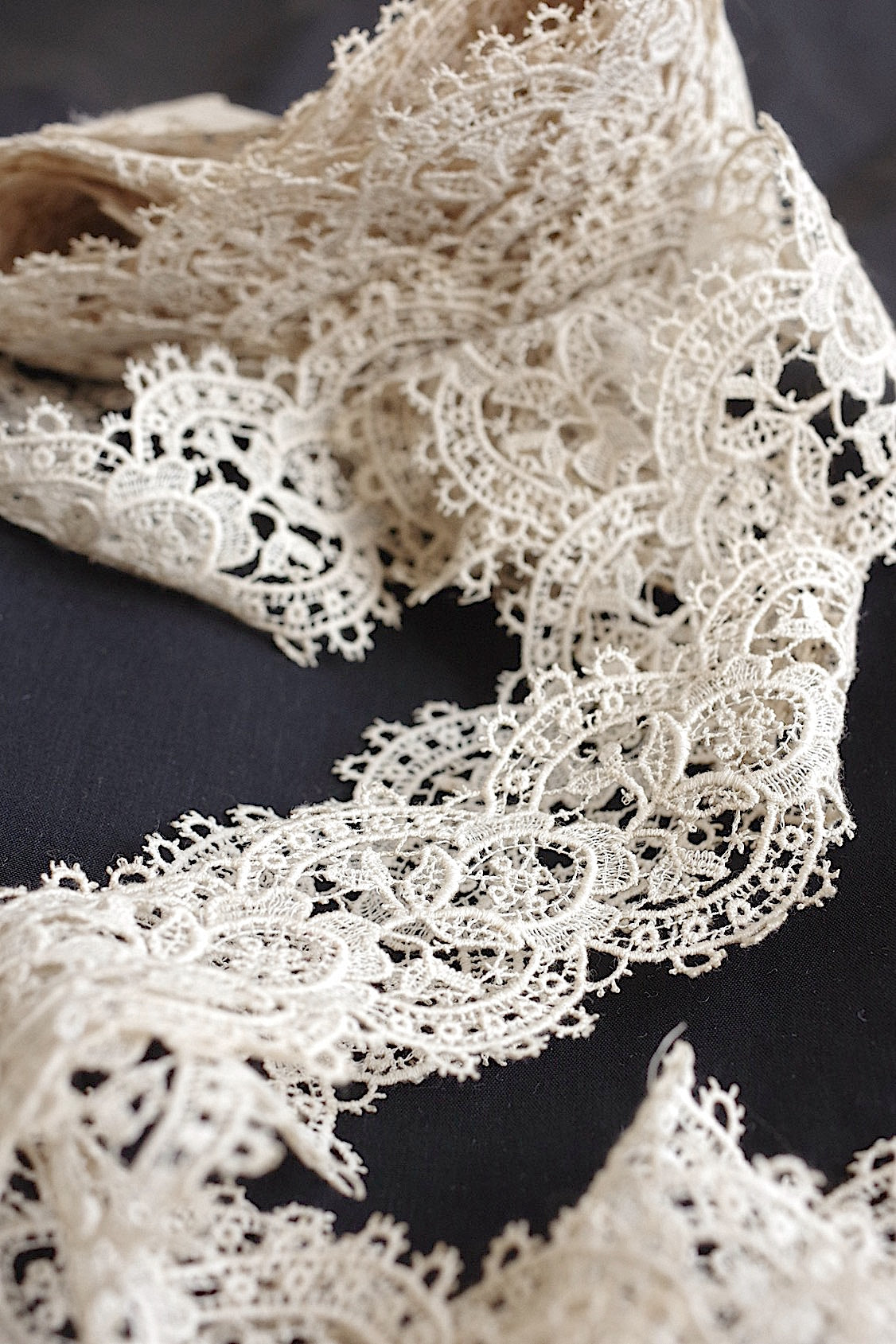 アンティークレース　dentelle ancinne　400cm 370cm