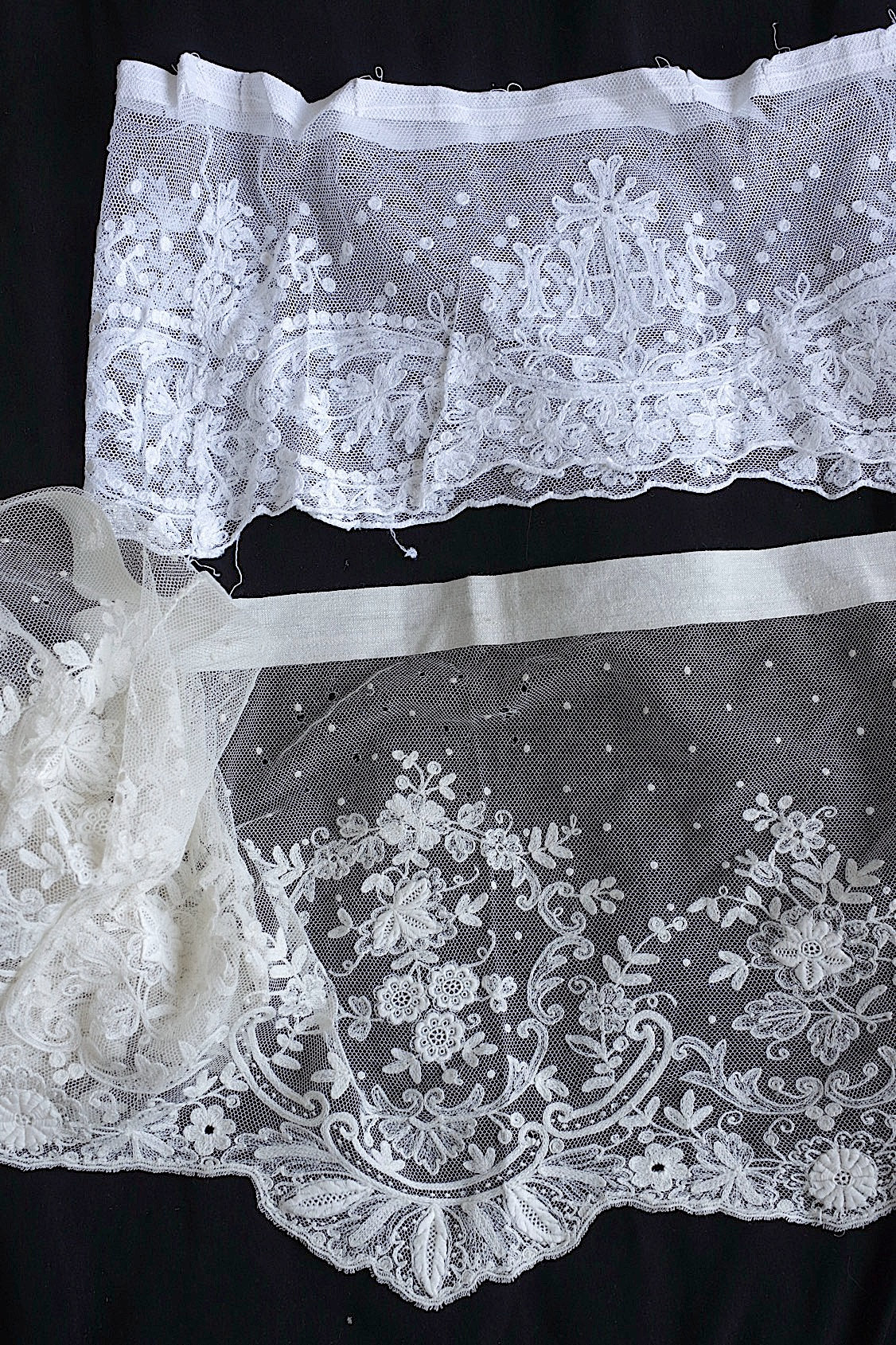 アンティークレース　dentelle ancinne　2種