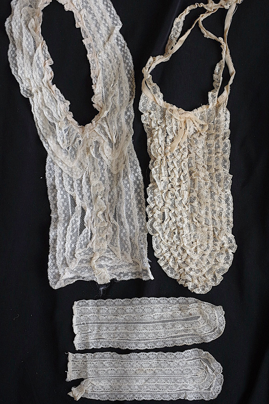 Ancienne dentelle dentelle ancinne jabot