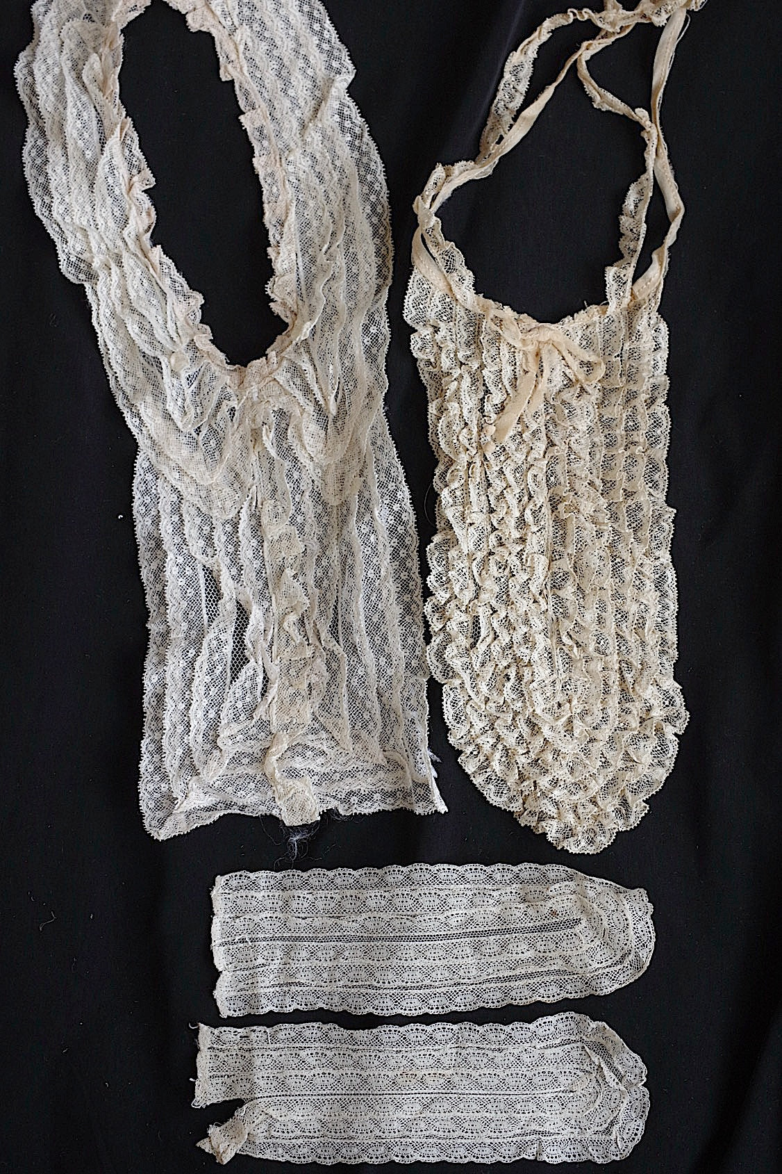 Ancienne dentelle dentelle ancinne jabot