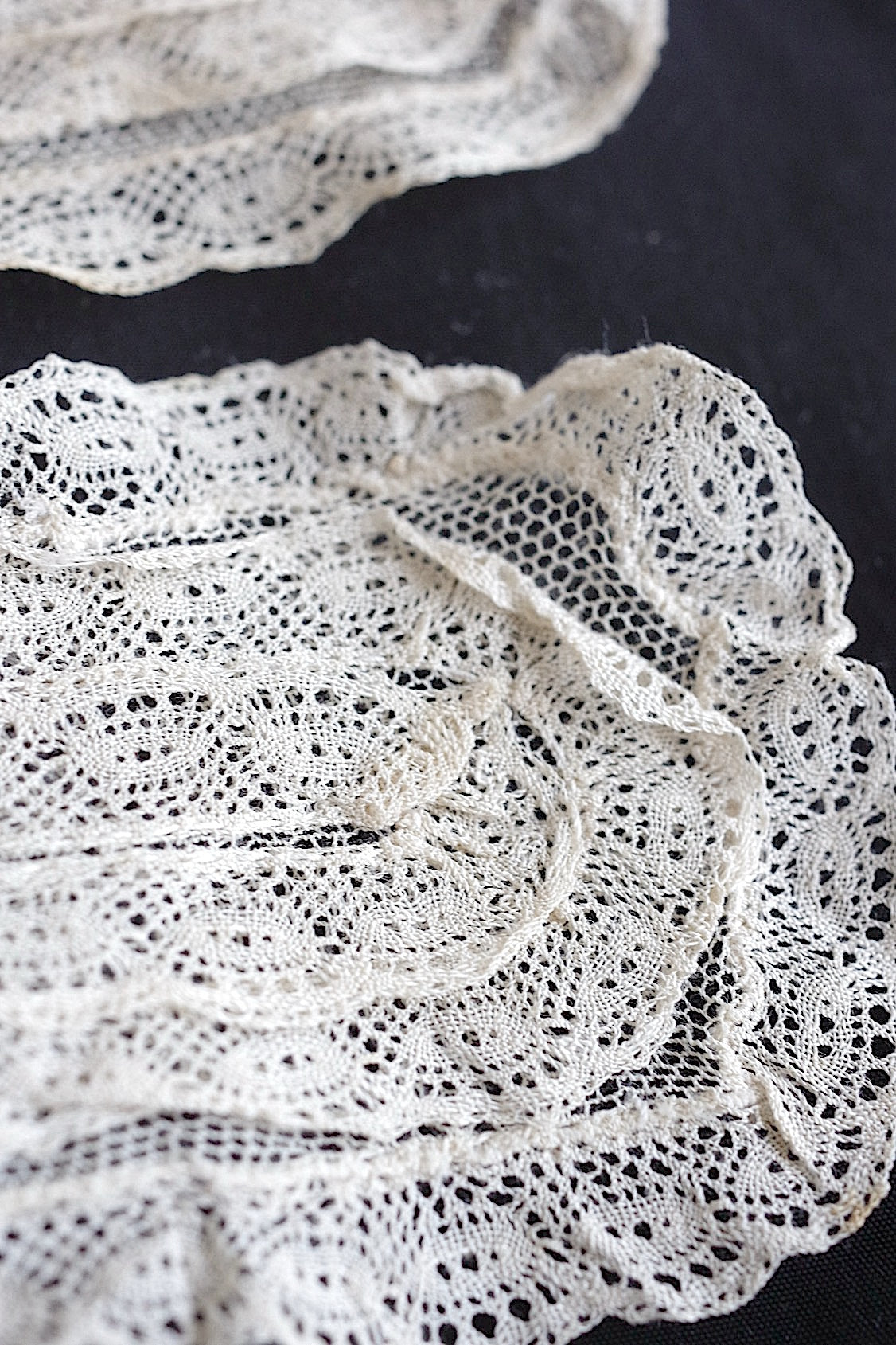 Ancienne dentelle dentelle ancinne jabot