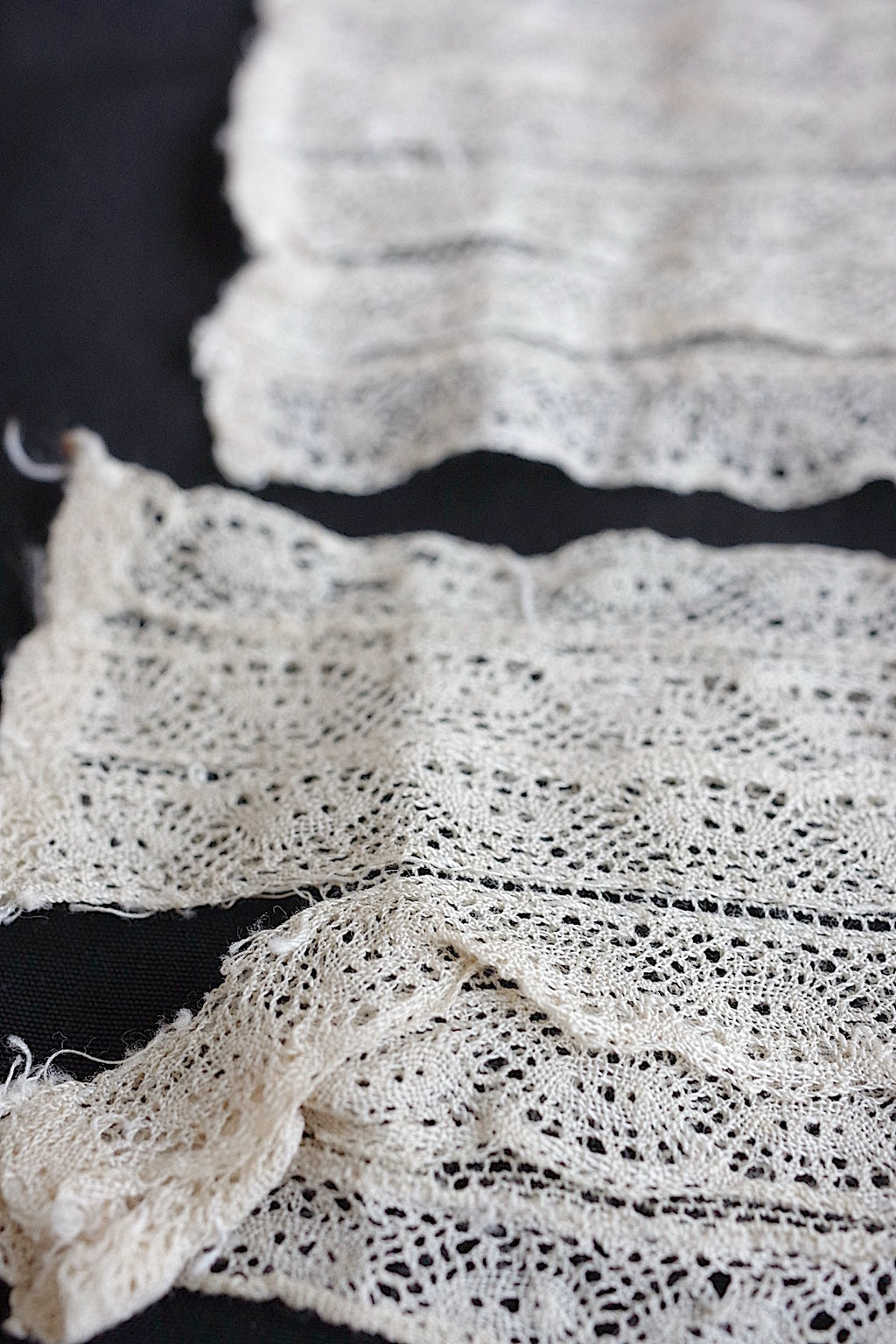 Ancienne dentelle dentelle ancinne jabot