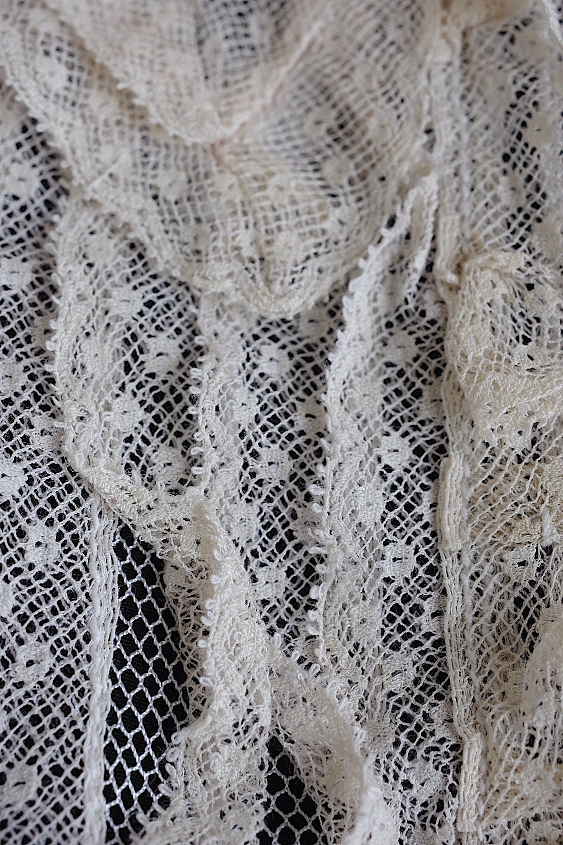 Ancienne dentelle dentelle ancinne jabot