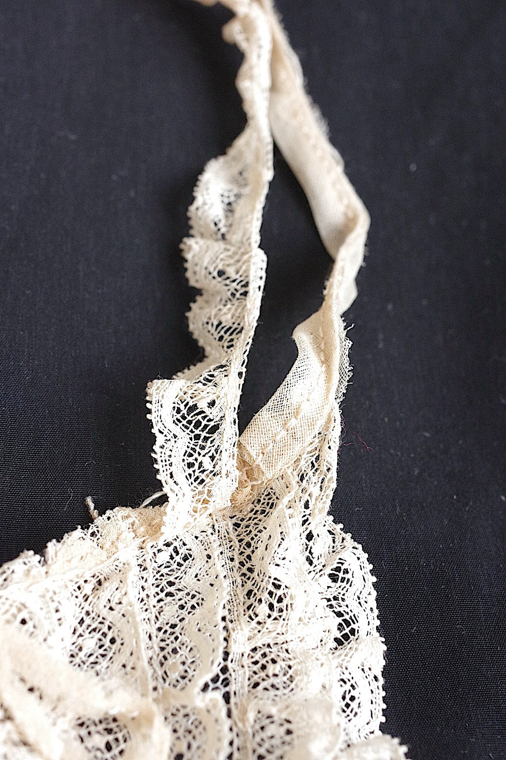 Ancienne dentelle dentelle ancinne jabot