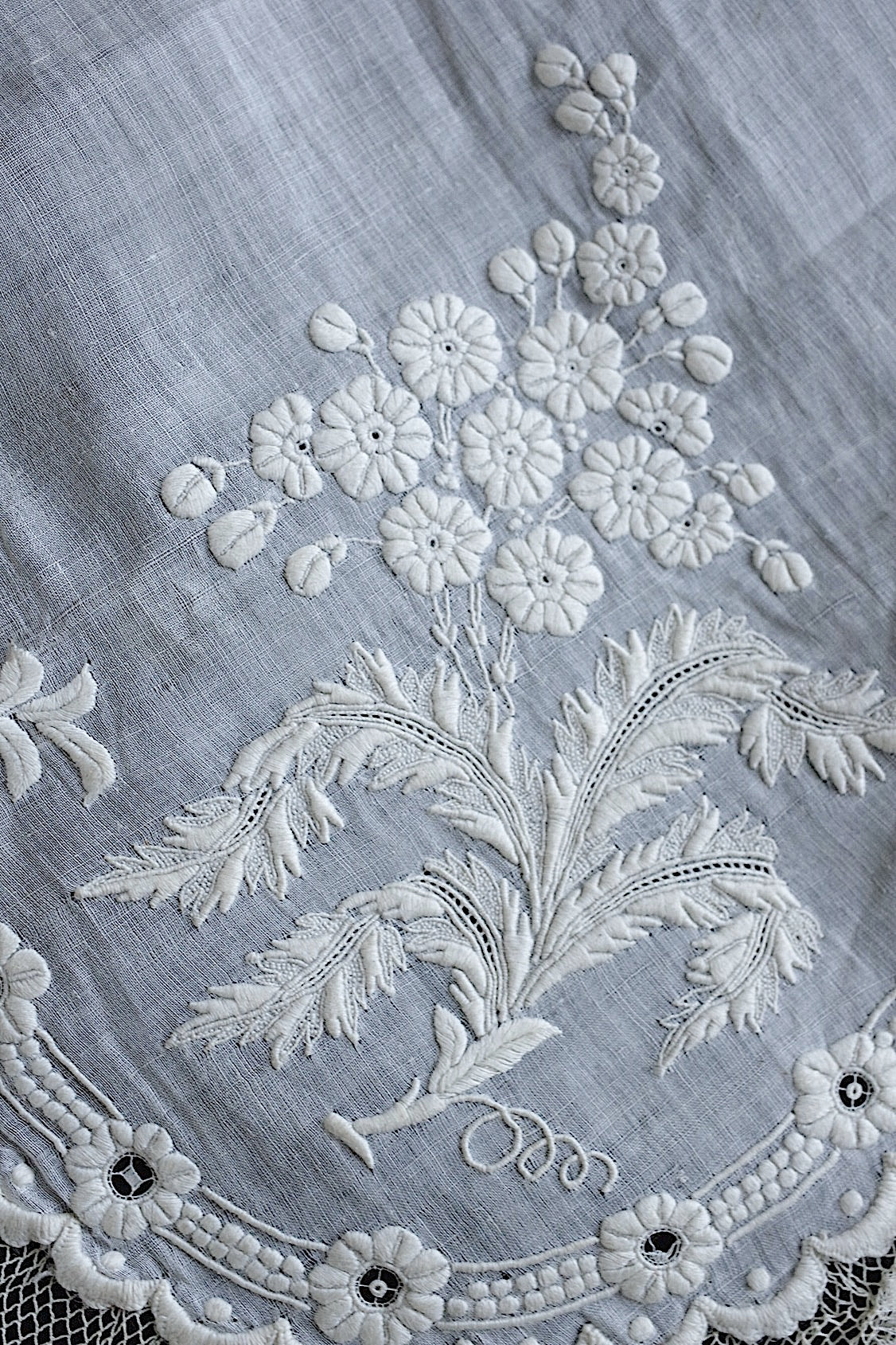 アンティークハンカチ　mouchoir ancin　