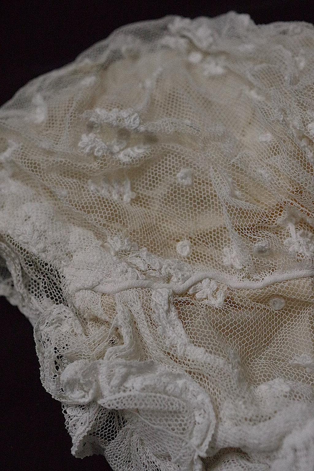 アンティークレース　dentelle ancienne ぼね＋襟