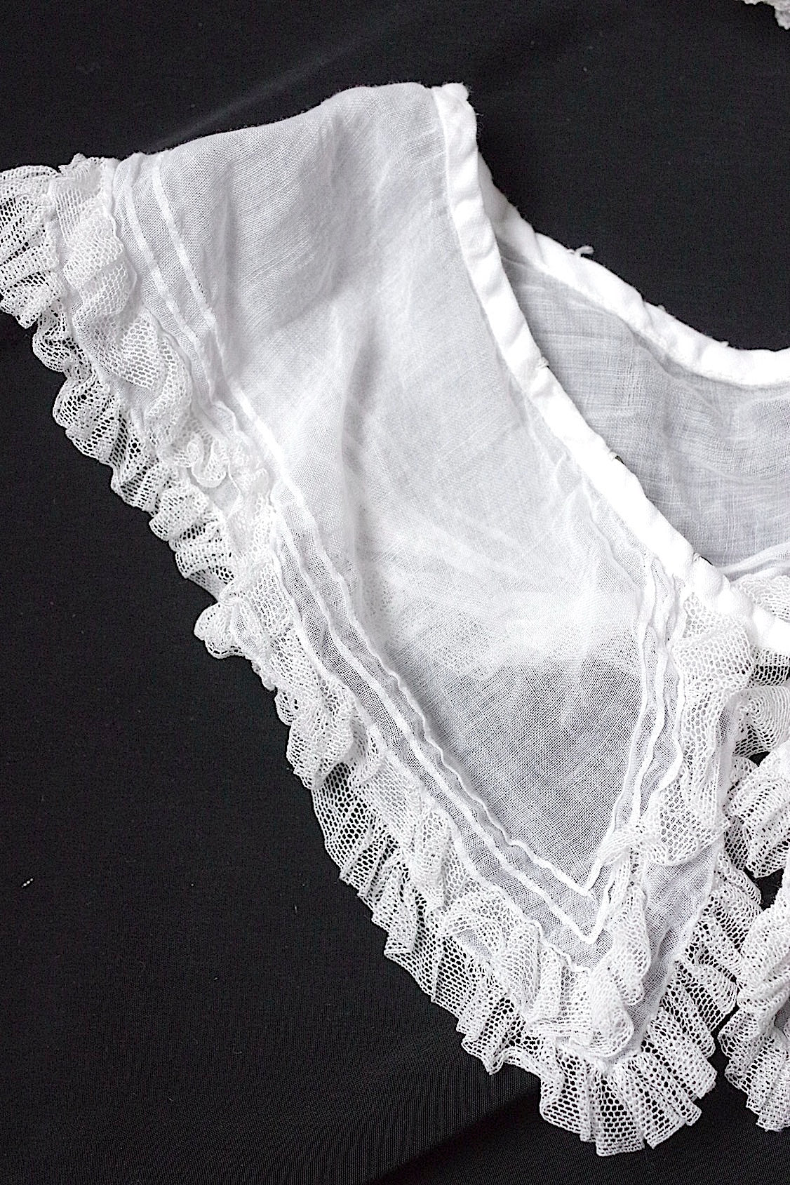 アンティークレース　dentelle ancienne ぼね＋襟