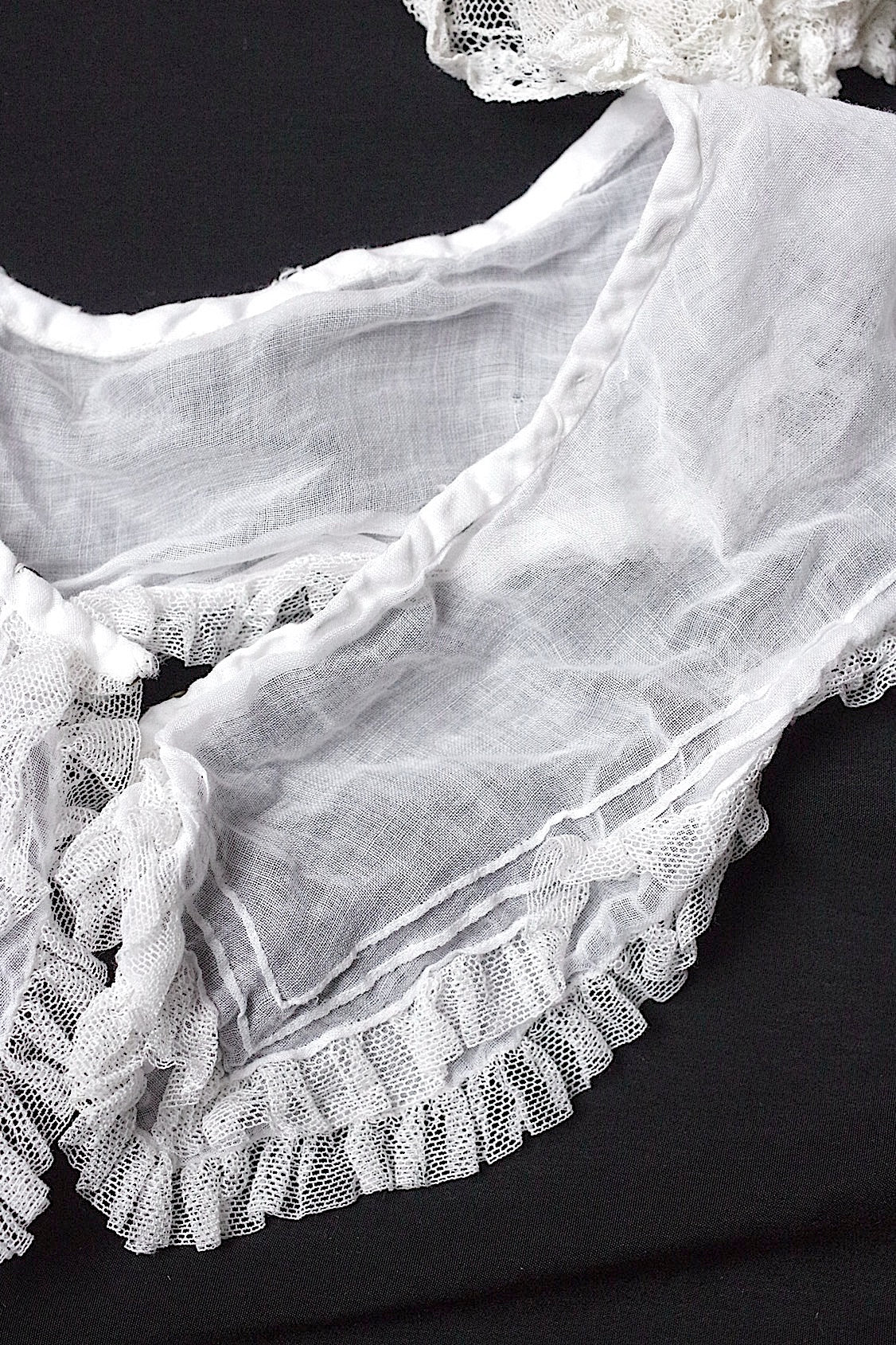 アンティークレース　dentelle ancienne ぼね＋襟