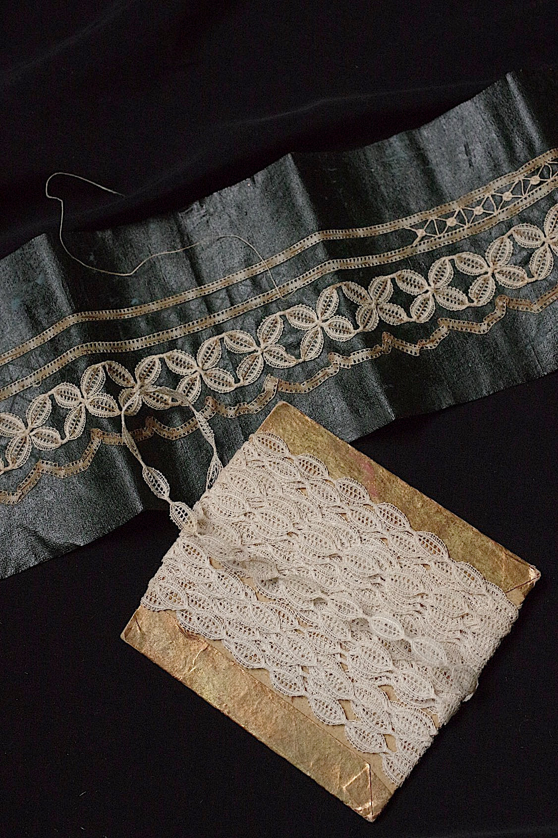 Ruban dentelle dentelle ancienne dentelle antique