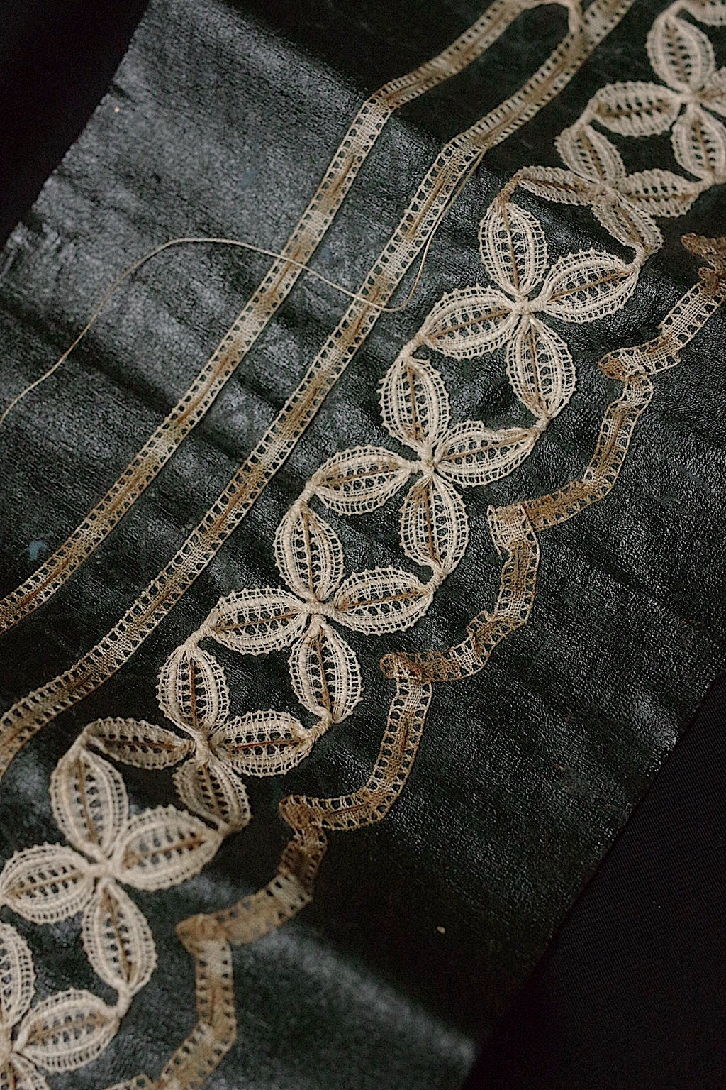 Ruban dentelle dentelle ancienne dentelle antique