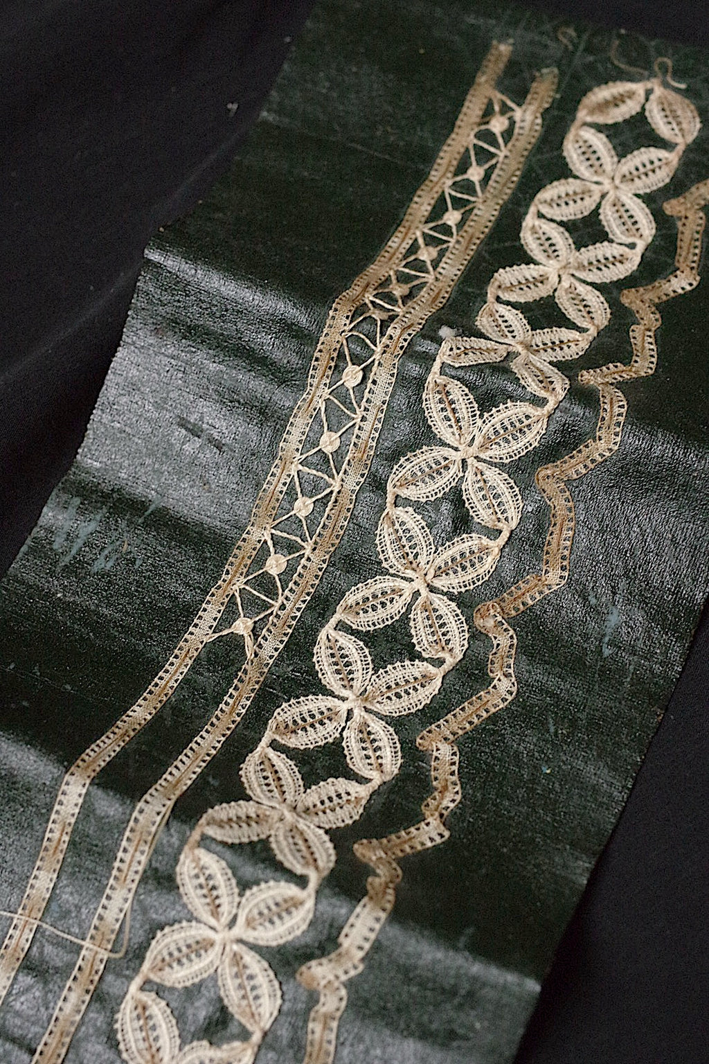 Ruban dentelle dentelle ancienne dentelle antique