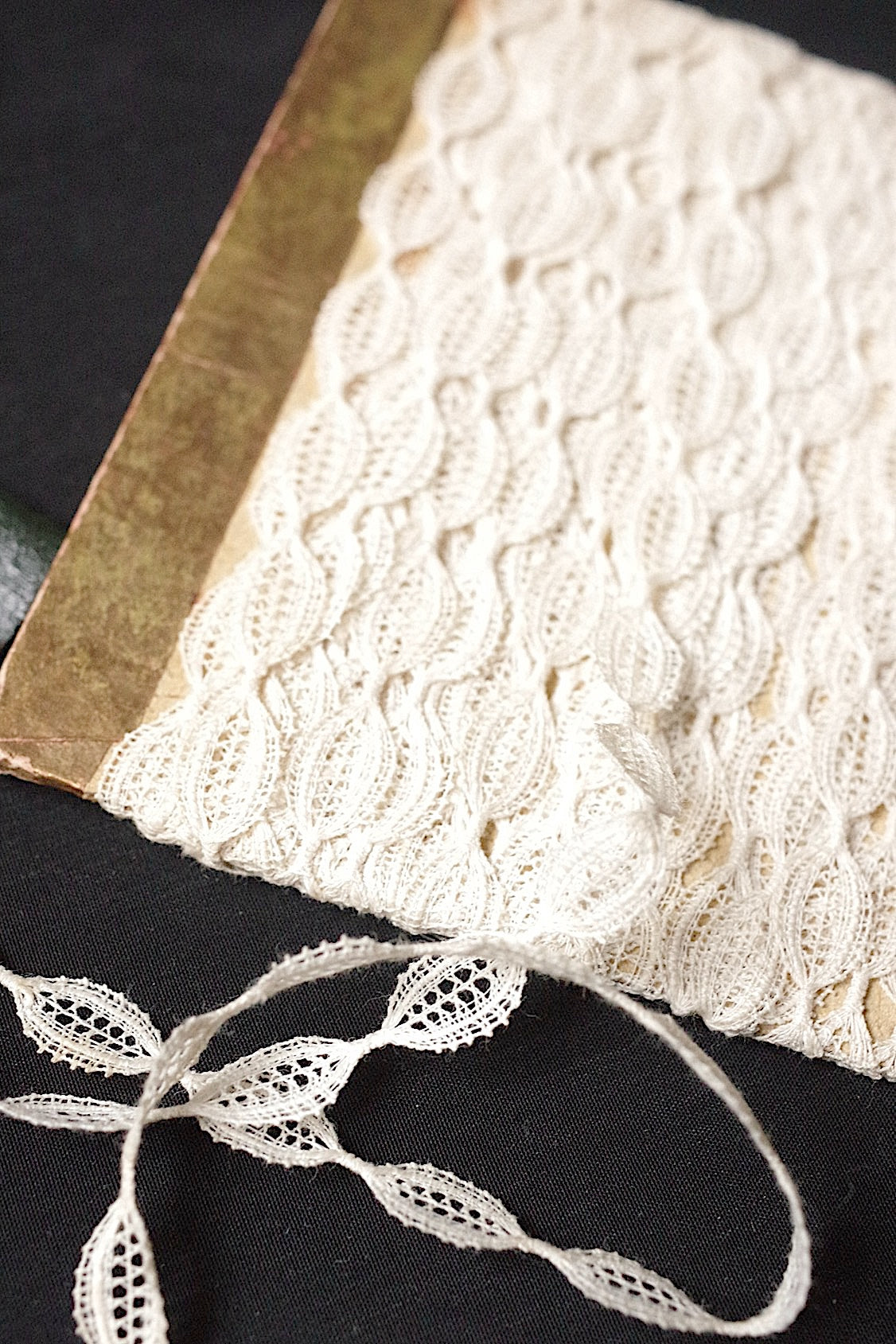 Ruban dentelle dentelle ancienne dentelle antique