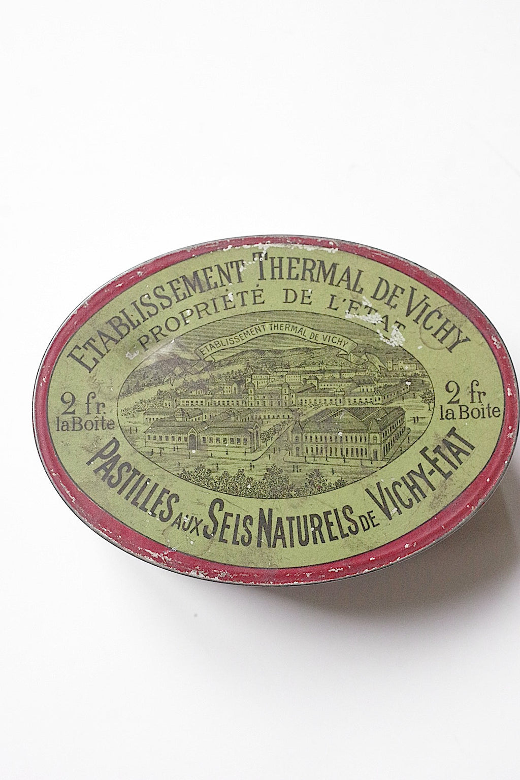 アンティーク箱　boite ancinne vichy