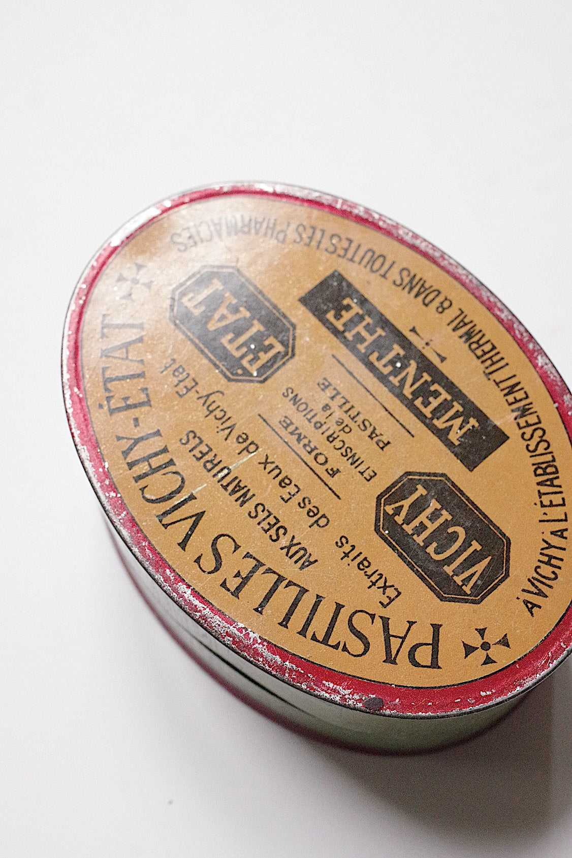 アンティーク箱　boite ancinne vichy