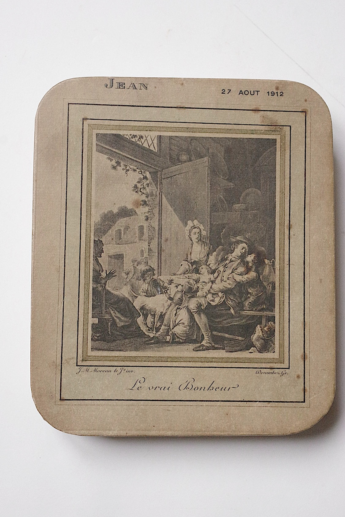 アンティーク箱　boite ancinne  foucher