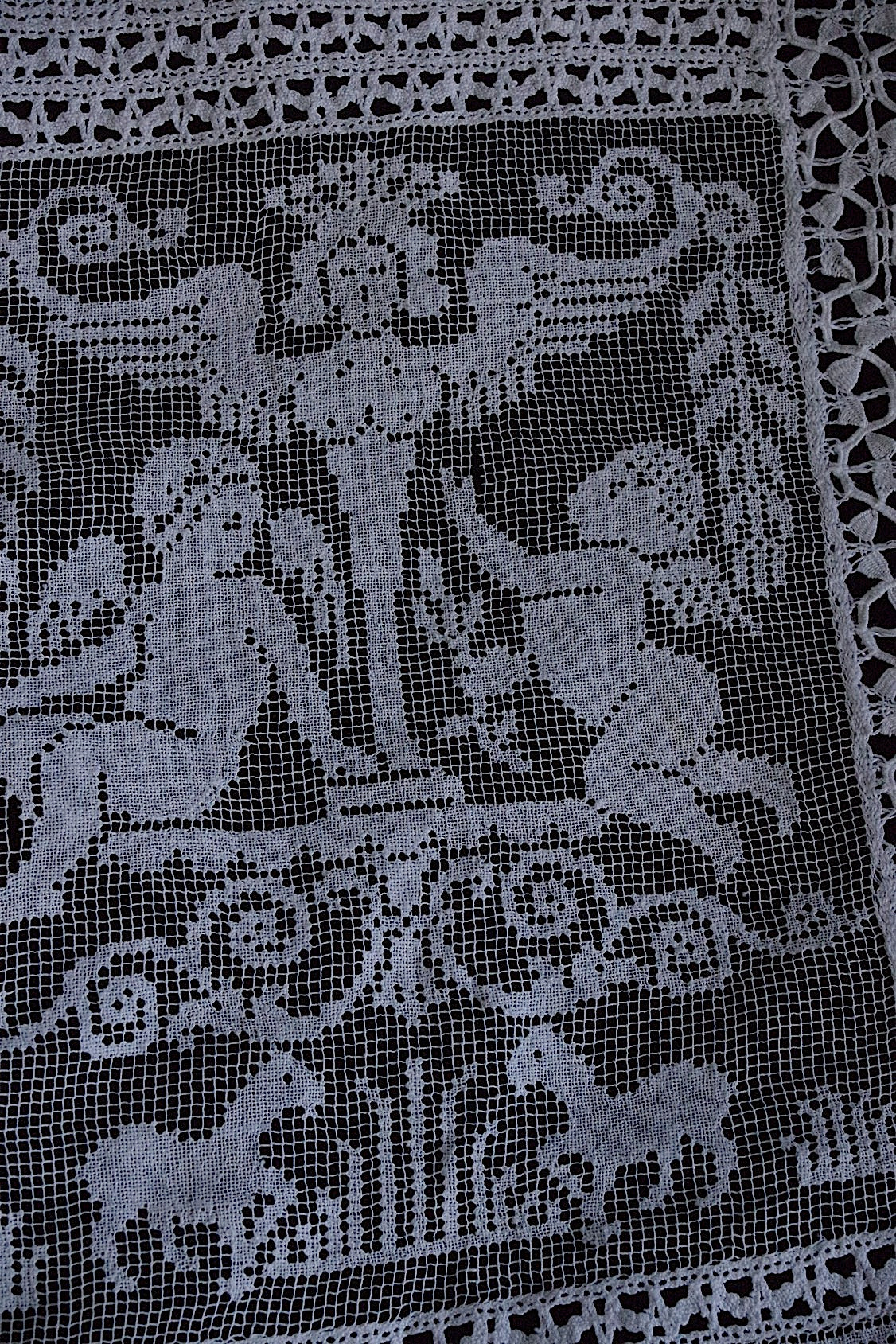 アンティーククロス　linge de maison antique