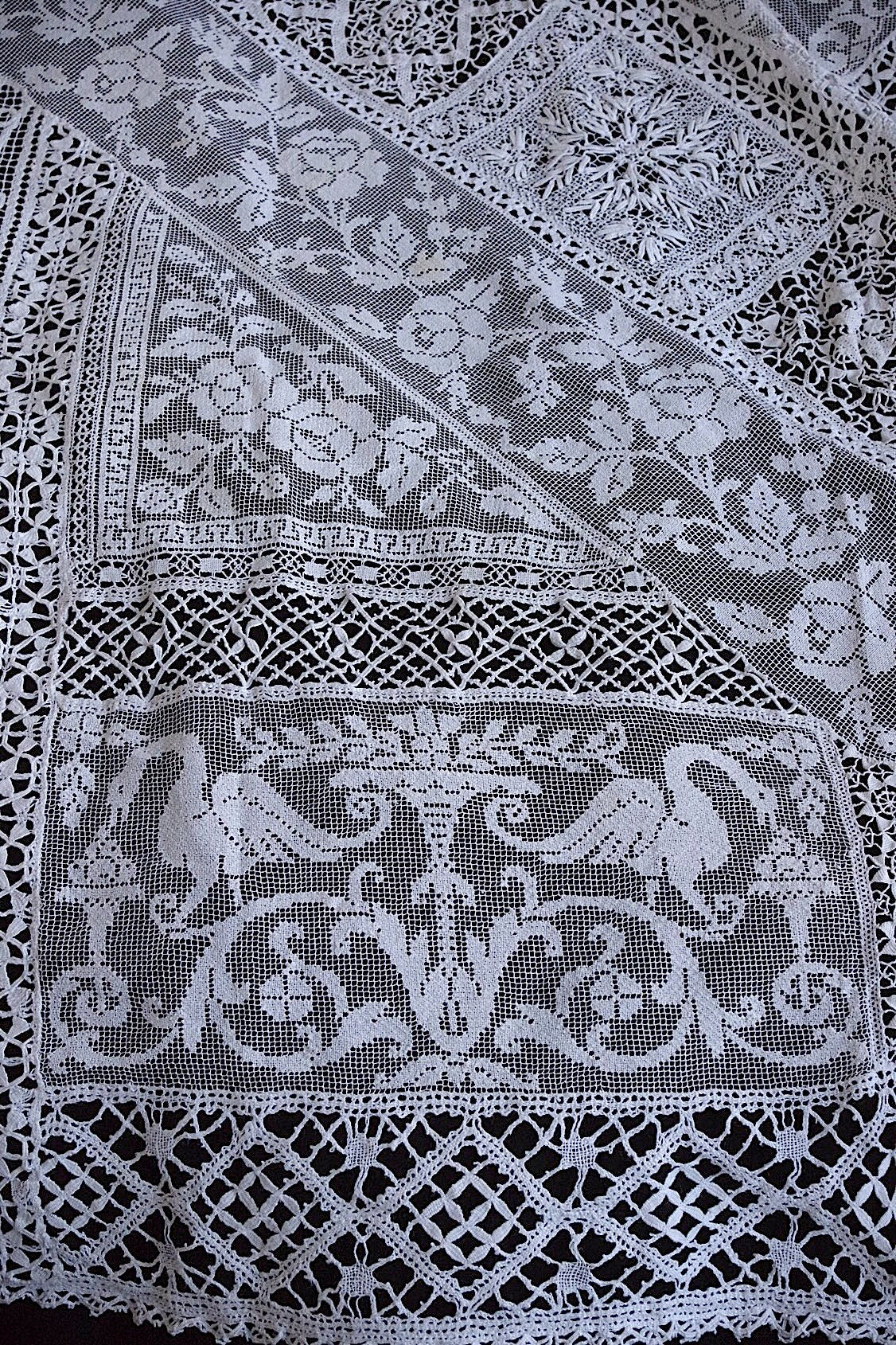 アンティーククロス　linge de maison antique