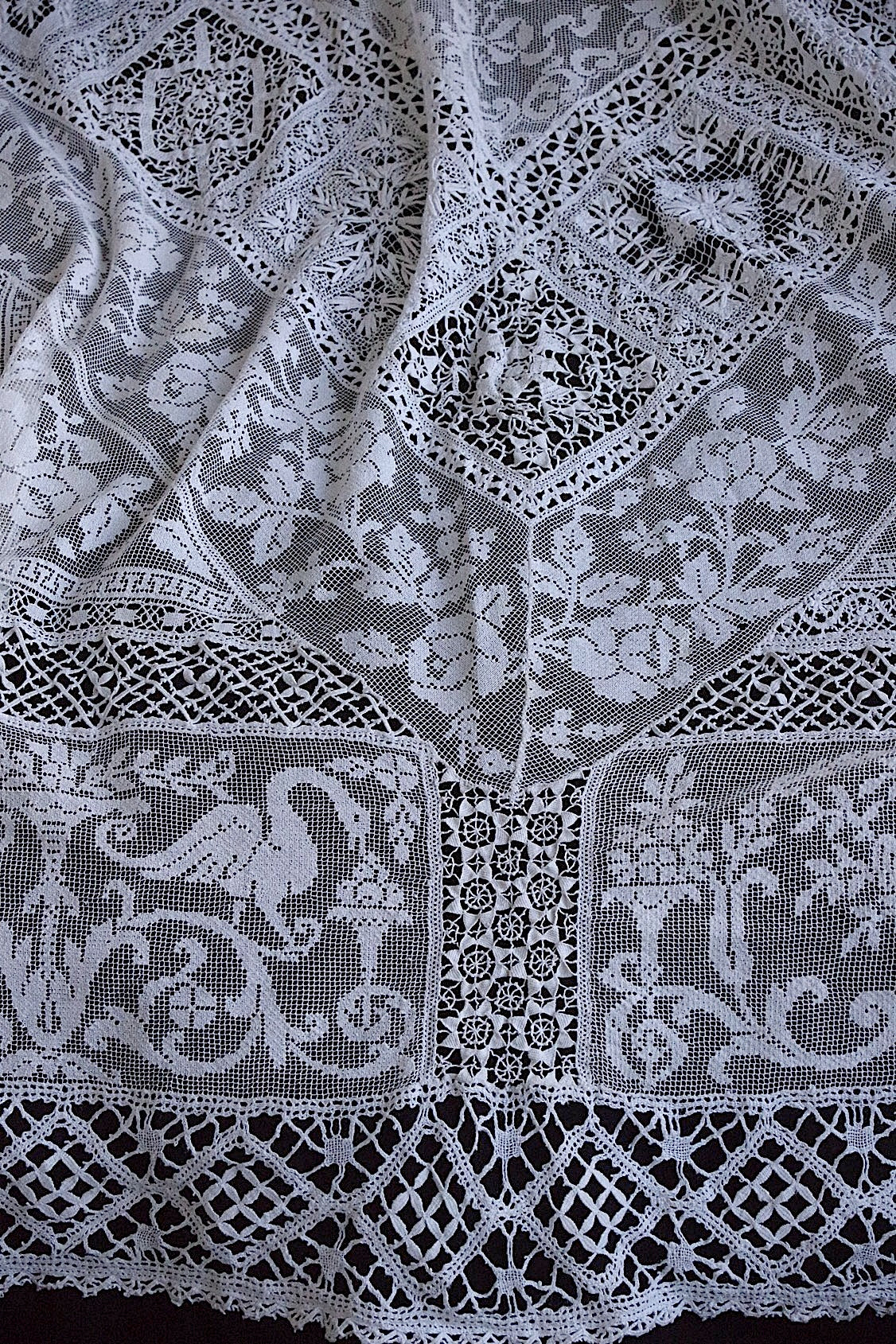 アンティーククロス　linge de maison antique