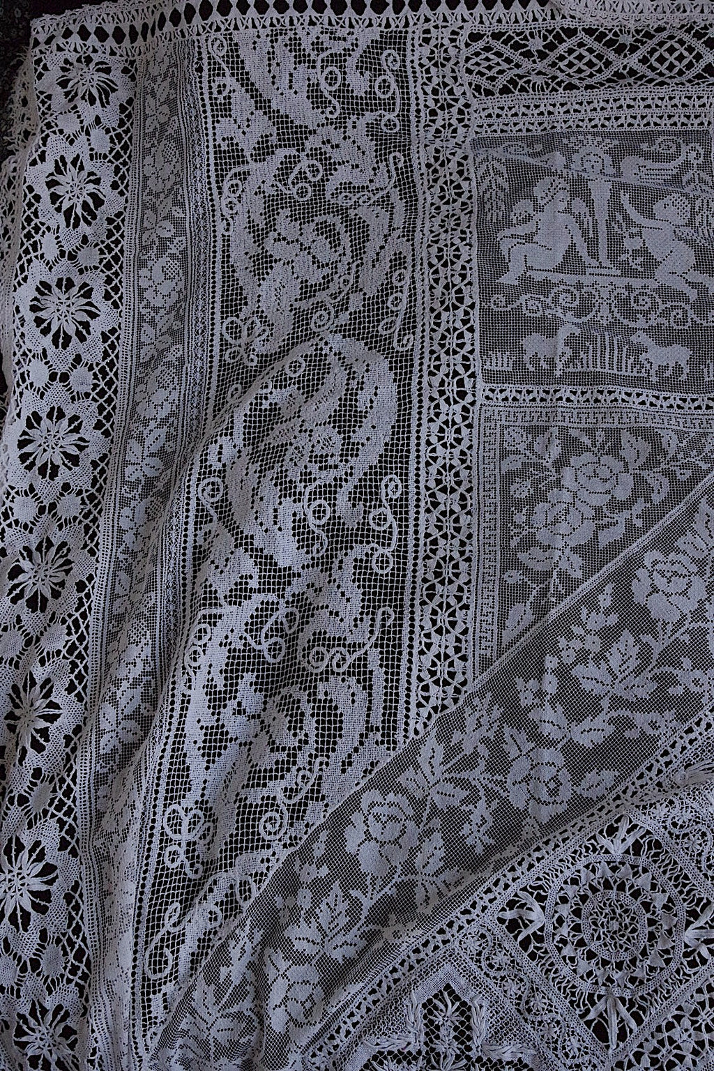 アンティーククロス　linge de maison antique