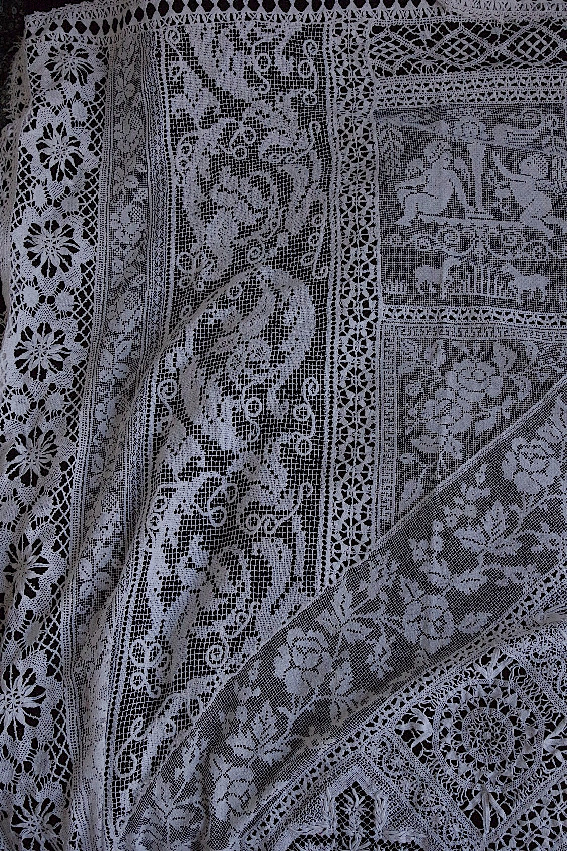 アンティーククロス　linge de maison antique