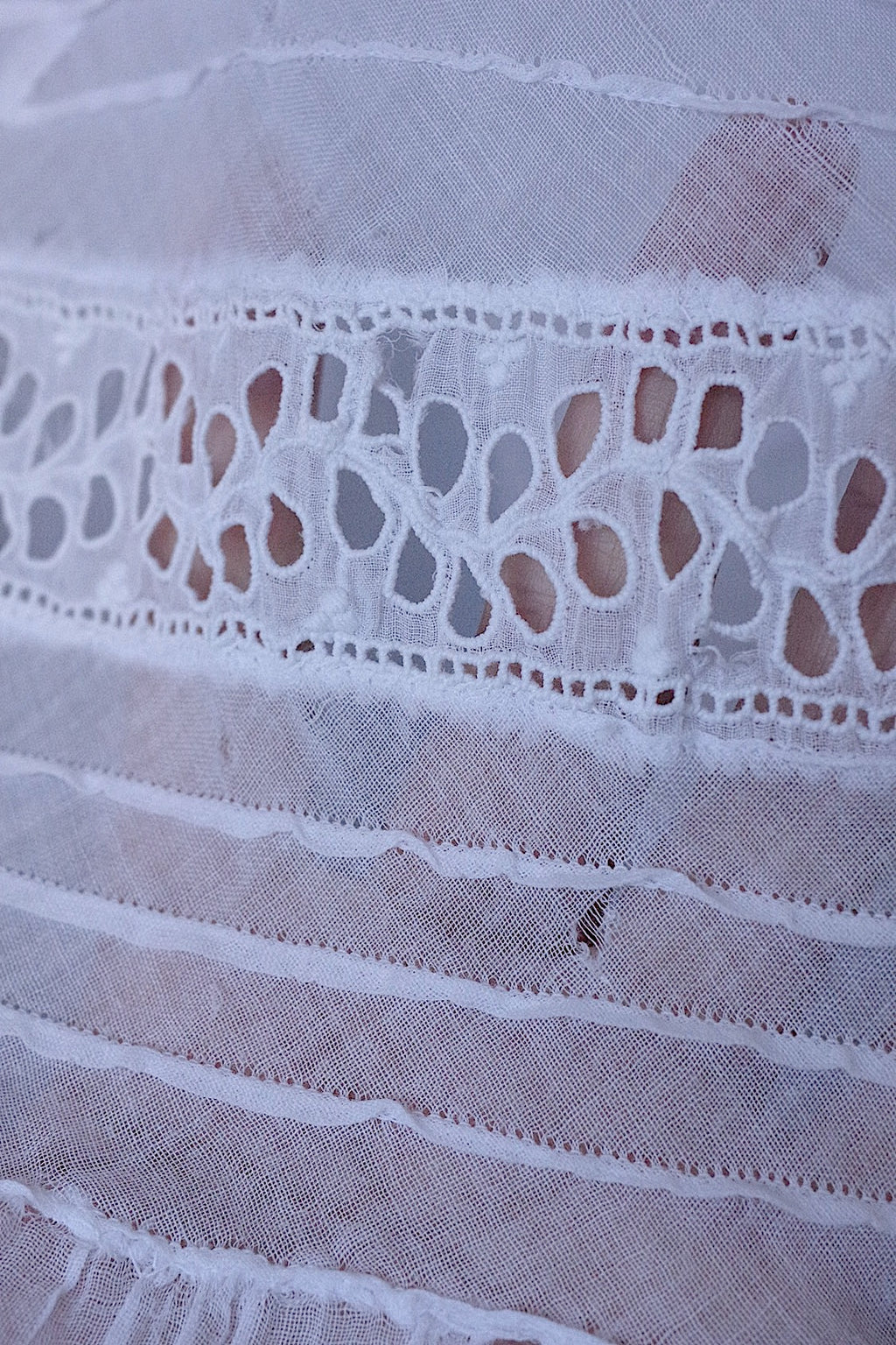 アンティークレーススカート　vêtement antique 素材用スカート