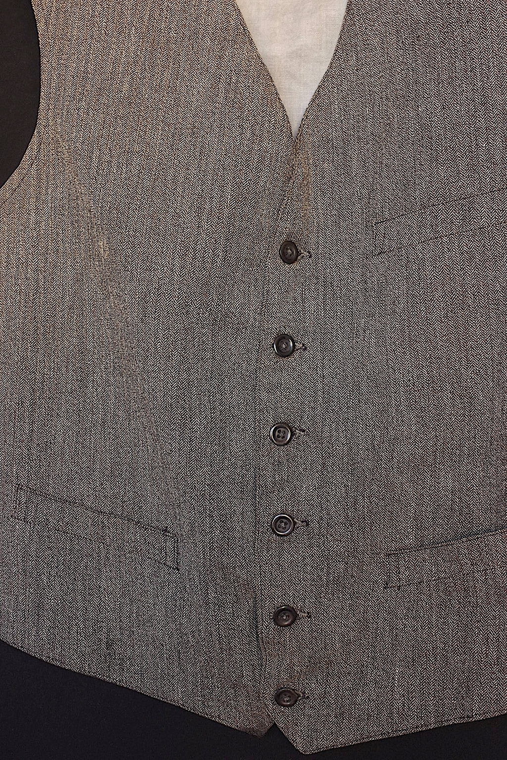 アンティークメンズ服　vêtement antique men's ジレ1