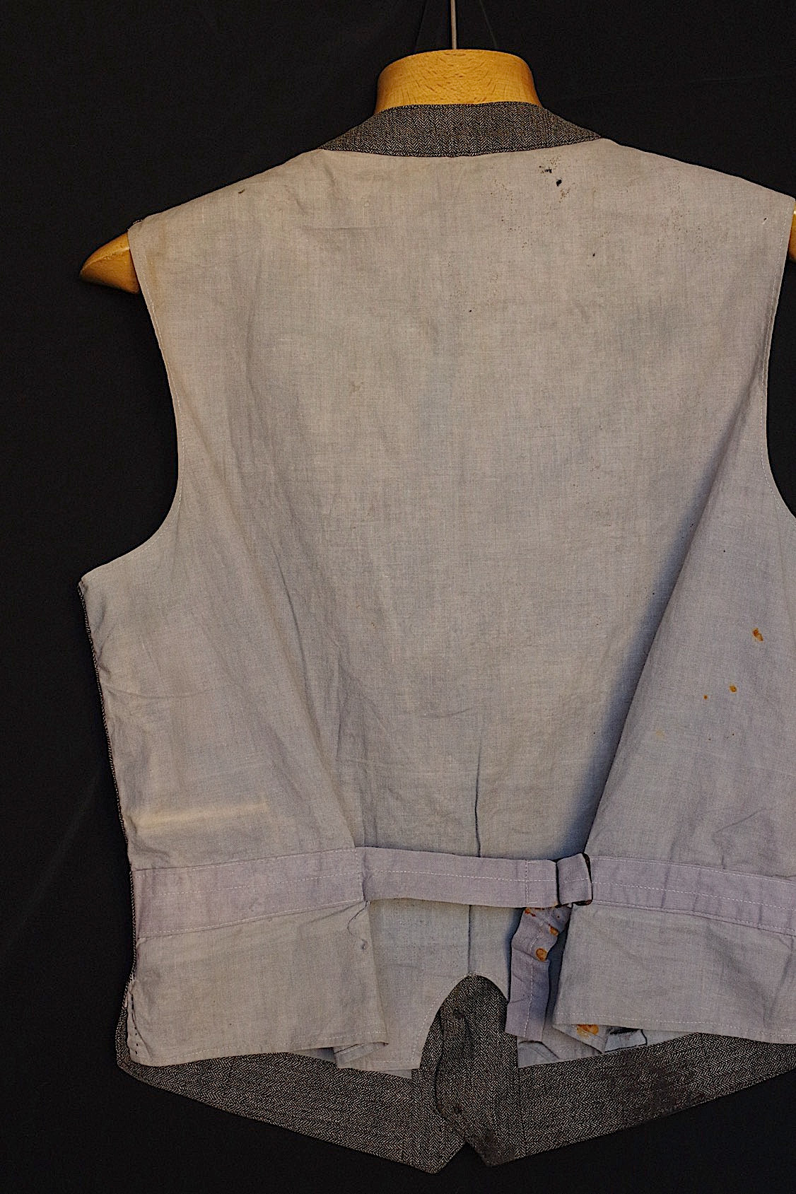 アンティークメンズ服　vêtement antique men's ジレ1