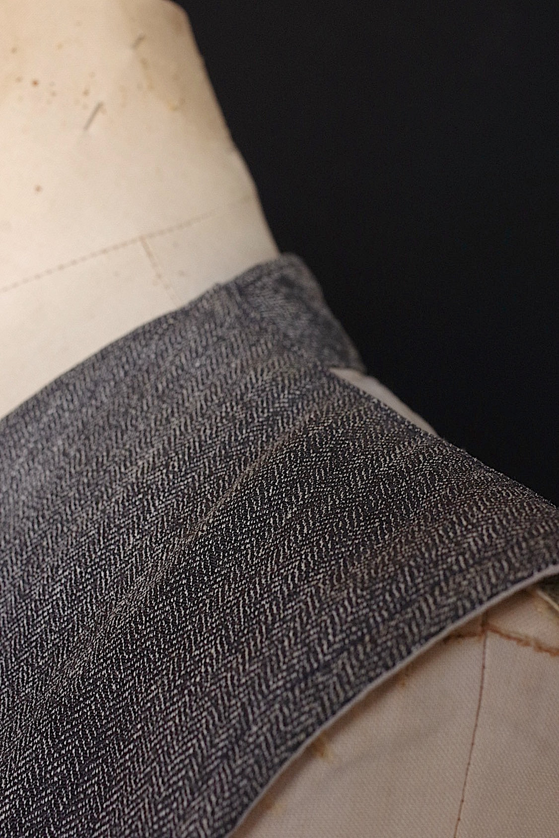 アンティークメンズ服　vêtement antique men's ジレ1