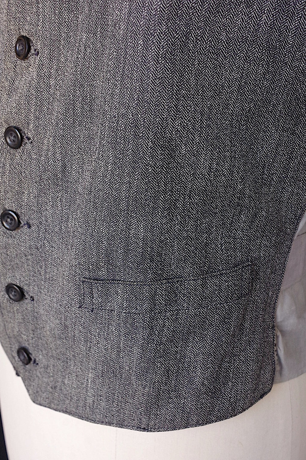 アンティークメンズ服　vêtement antique men's ジレ1