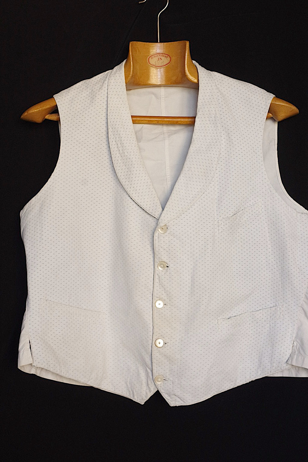 アンティークメンズ服　vêtement antique men's ジレ2