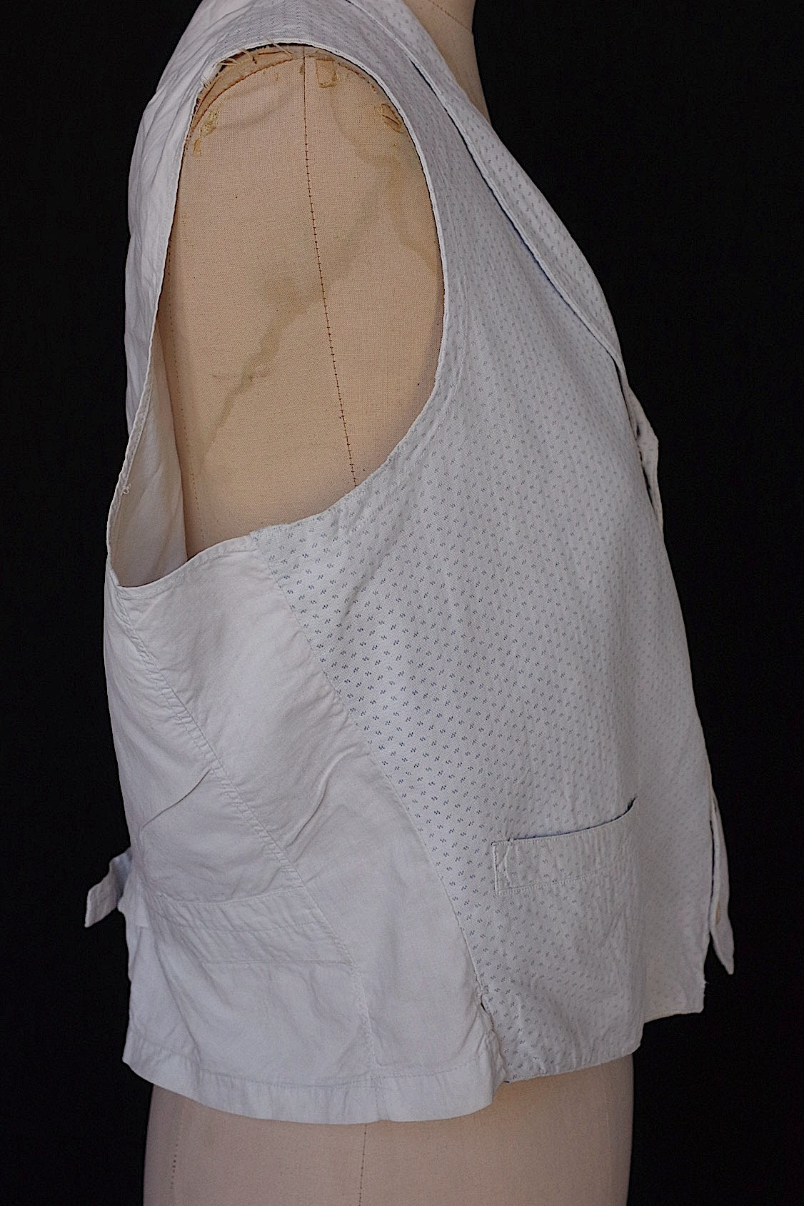 アンティークメンズ服　vêtement antique men's ジレ2