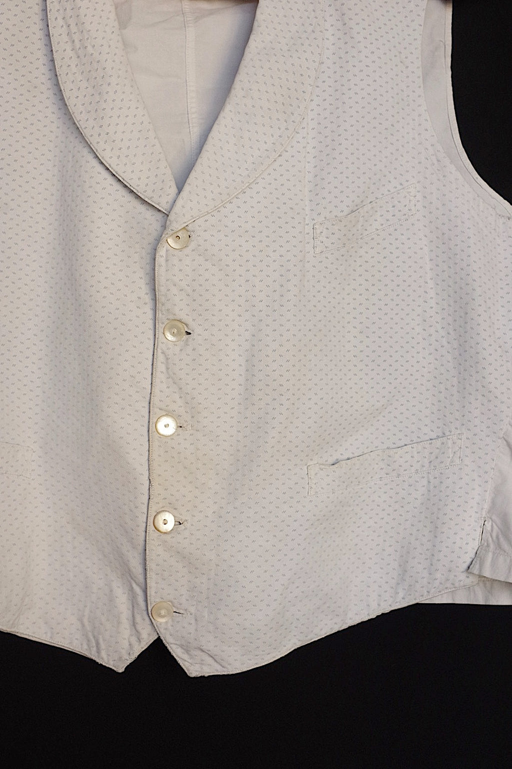 アンティークメンズ服　vêtement antique men's ジレ2