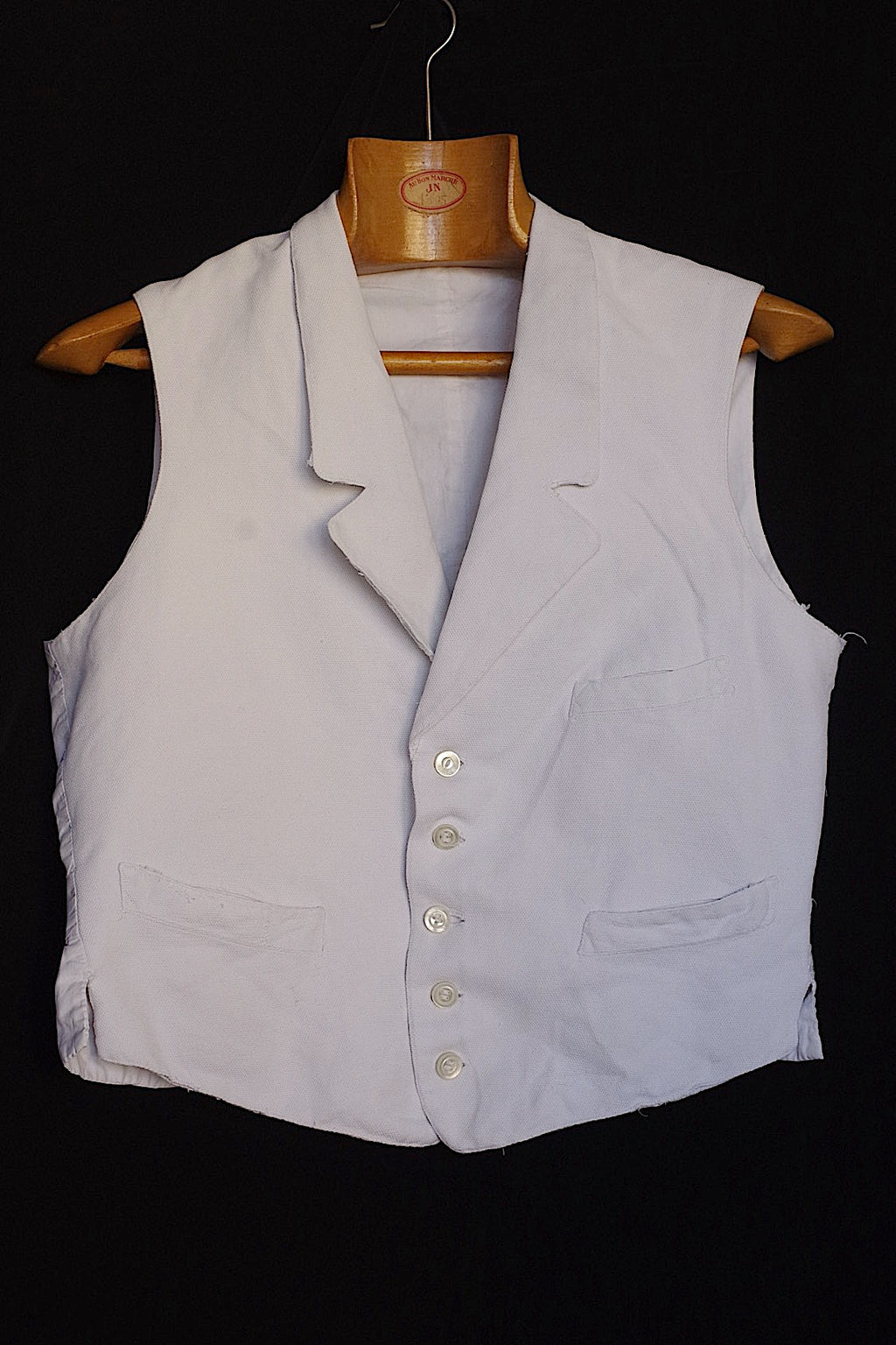 アンティークメンズ服　vêtement antique men's ジレ3