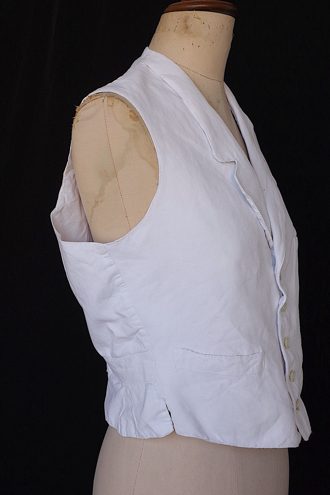 アンティークメンズ服　vêtement antique men's ジレ3