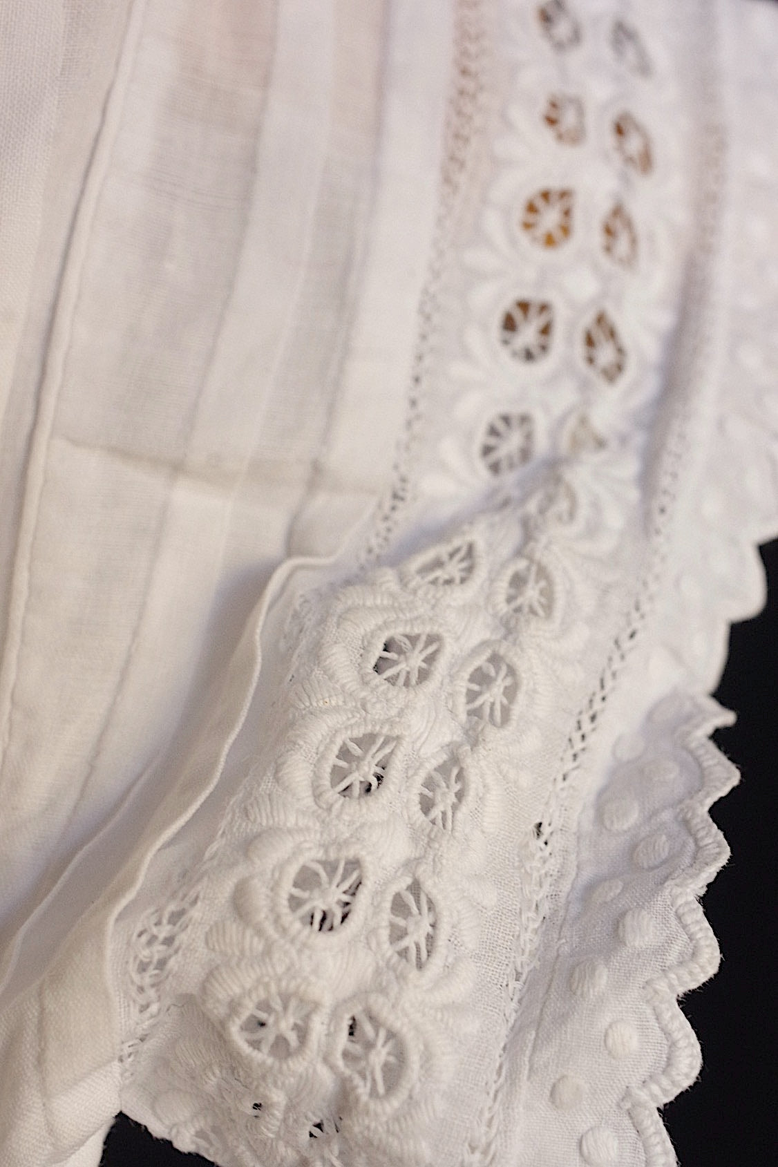 アンティークbebeワンピース vêtement d'enfant